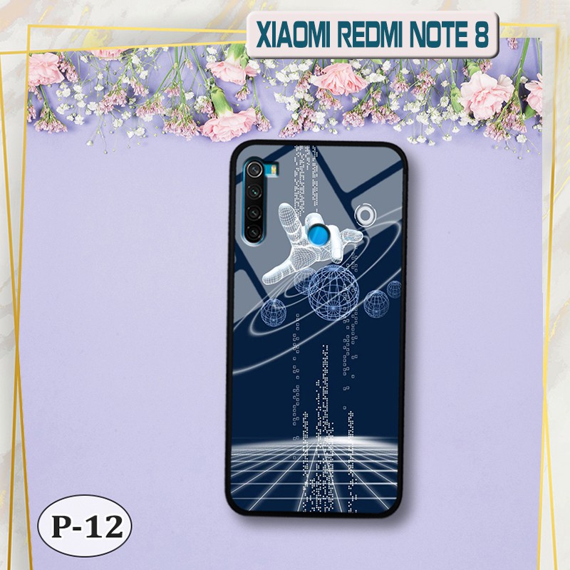 Ốp lưng kính Xiaomi Redmi Note 8- hình 3D