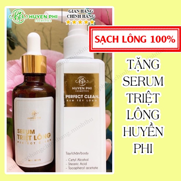 Combo kem tẩy lông huyền phi kem tẩy lông triệt sạch các loại lông phù hợp với mọi loại da