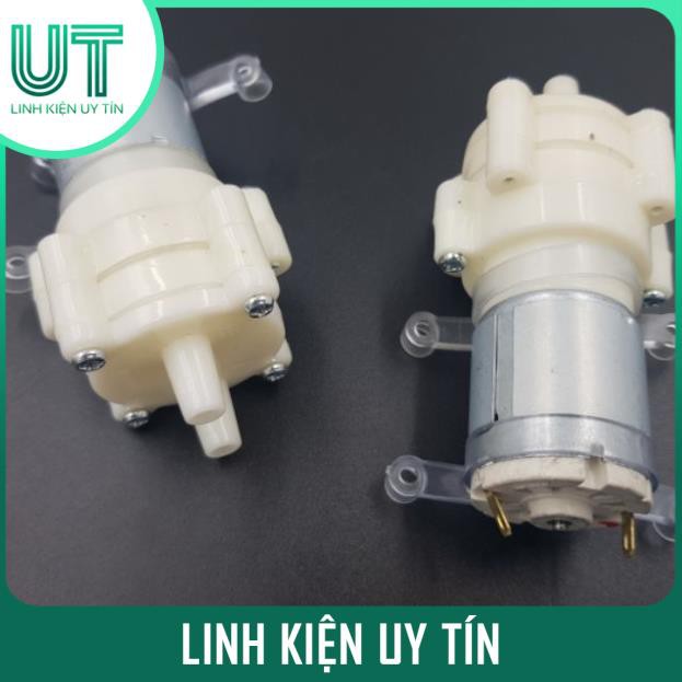 Máy bơm oxy mini cho bể cá 12V, Máy Bơm Mini 12V ,Chế Máy Rót Rượu, Chế Máy Rửa Tay