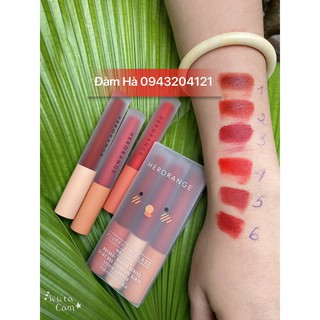 Set 3 SON KEM HERORANGE