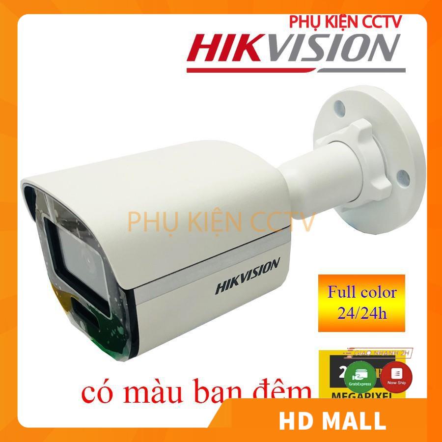 Camera Hikvision 2mp có màu ban đêm DS-2CE10DF0T-F vỏ kim loại