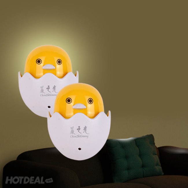 Đèn ngủ tự động hình quả trứng giá rẻ-Chất lượng -DC3768