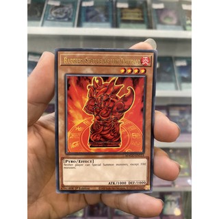 Thẻ Bài Lẻ YugiOh! Mã MAGO-EN113 - Barrier Statue of the Inferno - Gold-Letter Rare - 1st Edition