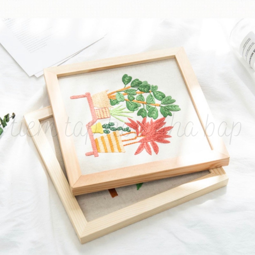 Khung Tranh Gỗ Decor Nhà Cửa Siêu Xinh