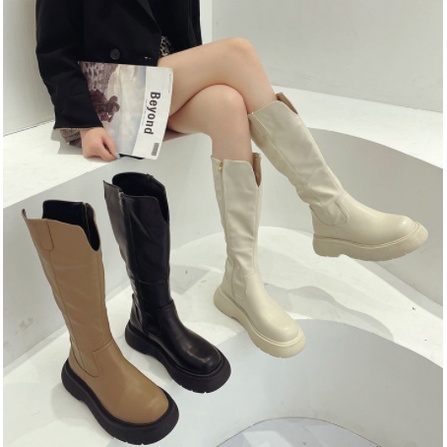 Giày Bốt Thiết Kế Kiểu Kiểu Mới Phong Cách Anh Quốc Thời Trang Xuân Thu Cho Nữ | BigBuy360 - bigbuy360.vn