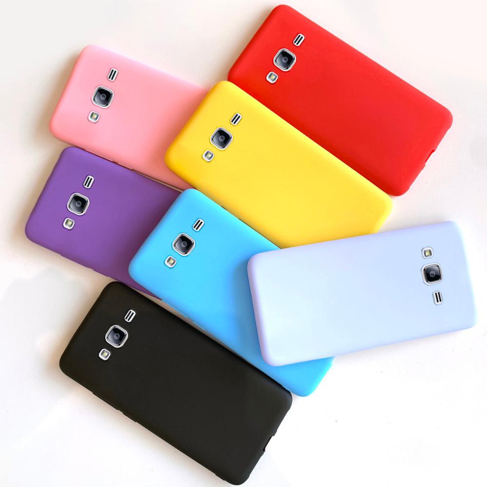Ốp điện thoại silicon mềm màu trơn dành cho Samsung Galaxy J5 2015 J500F J5 2015 J500H J500 Sm-J500F Sm-J500 J500Fn