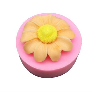 Khuôn silicon 4d hoa dã quỳ trung