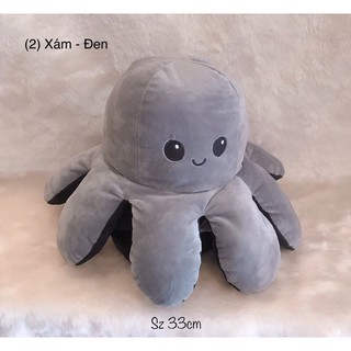 [10] Thú Bông Bạch Tuộc Cảm Xúc 2 Mặt 33cm