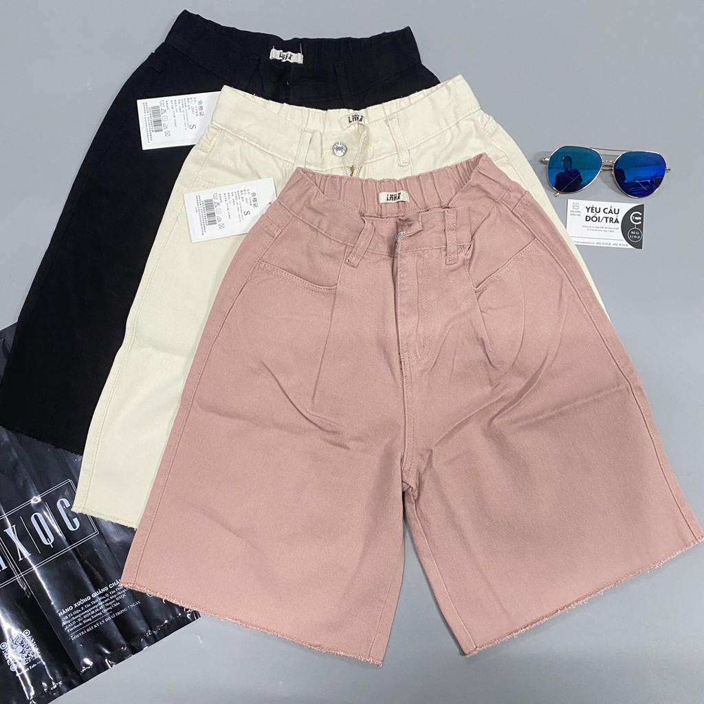 [SẴN] Quần shorts jean nữ Ulzzang Quảng Châu QLJ12