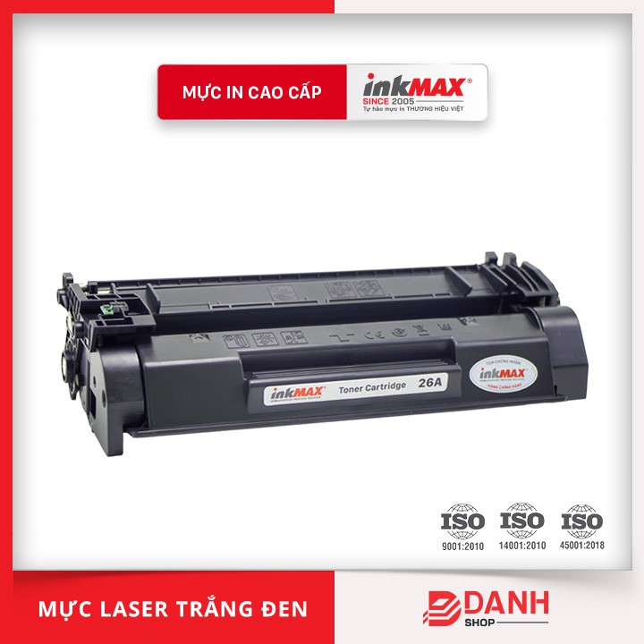 Hộp mực inkMAX 26A dùng cho các dòng máy in HP M402n /402d /402dn /M426 , in được 2500 trang.