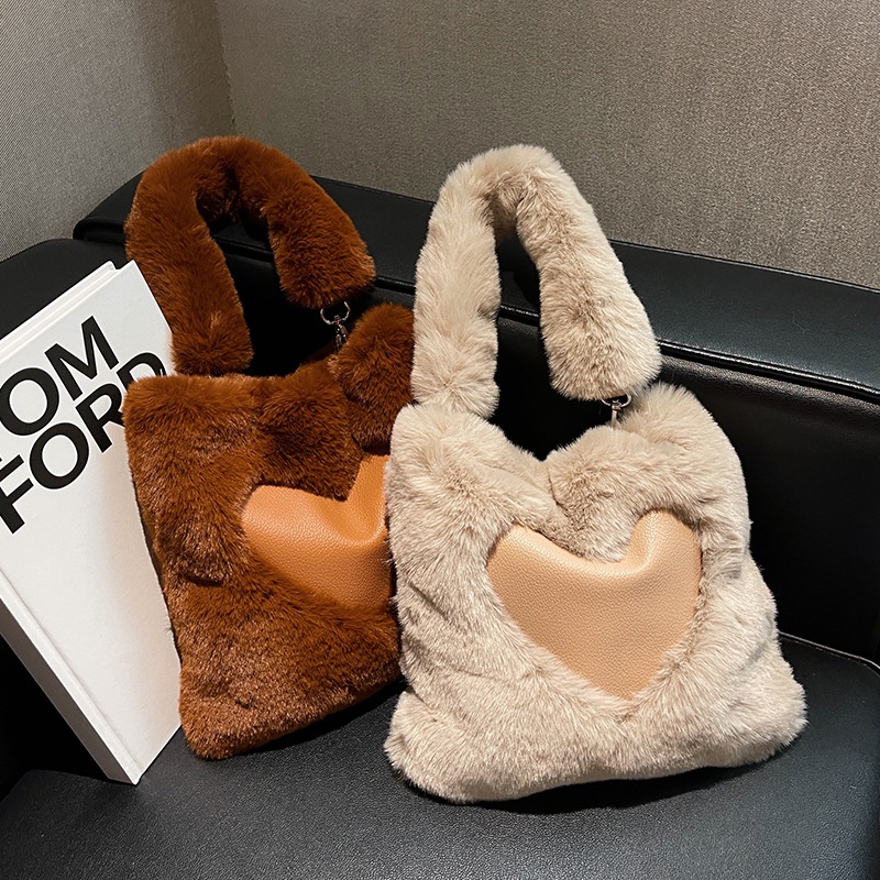 Túi Đeo Chéo Bằng Lông Nhung Thời Trang Sang Trọng Cho Nữ