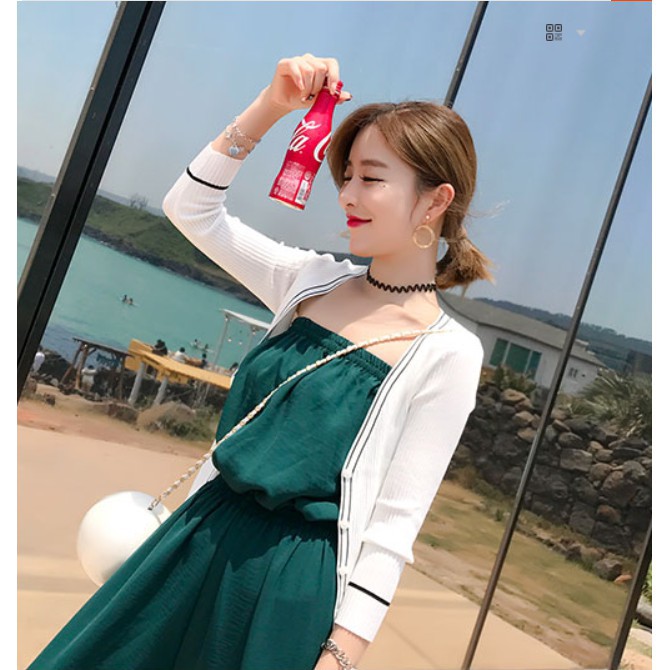 Set jumpsuit dài ngực quây - Order