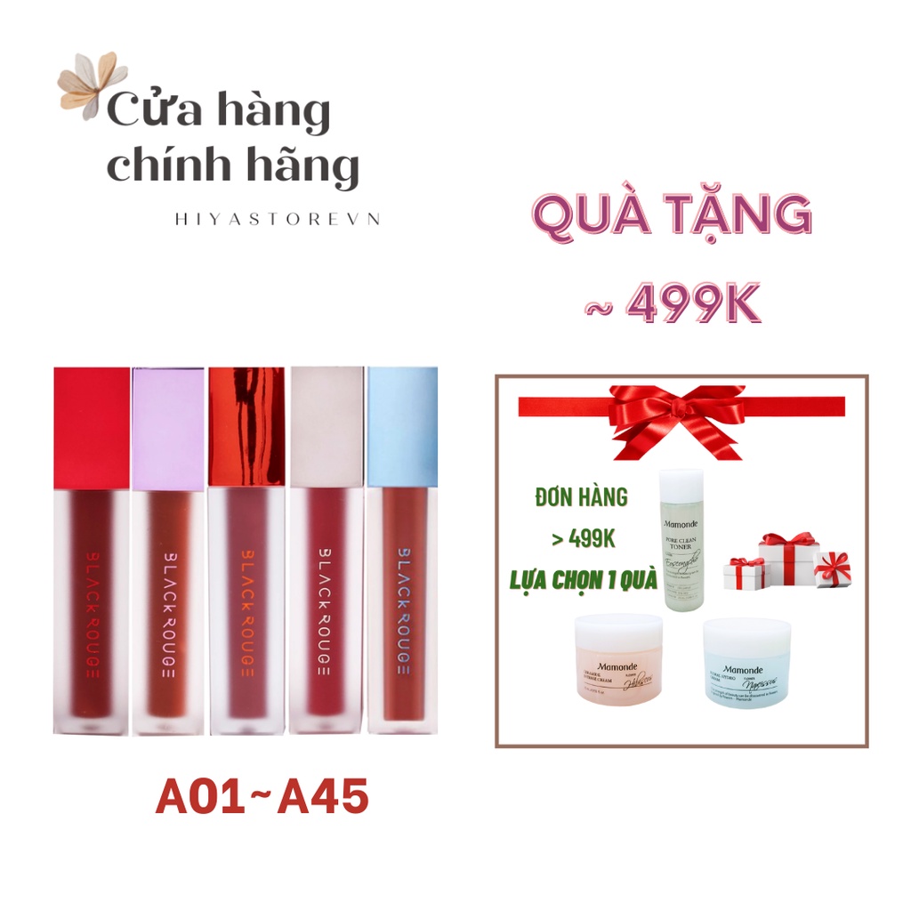 [CHUẨN AUTH] Son Kem Lì Black Rouge Air Fit Velvet Tint (A1-A32)