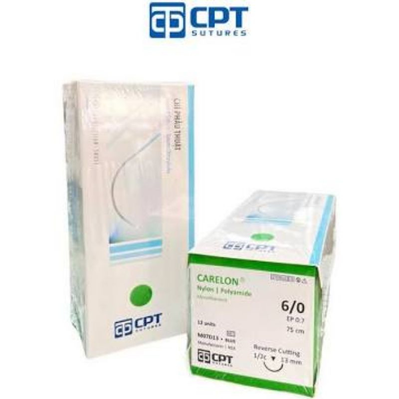 Chỉ phẫu thuật cpt đủ số 1/0 đến 7/0