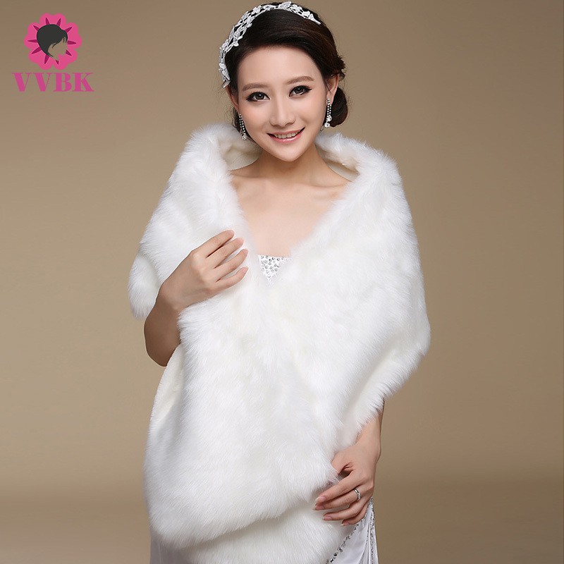 Áo Choàng Lông Giả Dáng Dài 170*30cm Thời Trang Cho Nữ | BigBuy360 - bigbuy360.vn