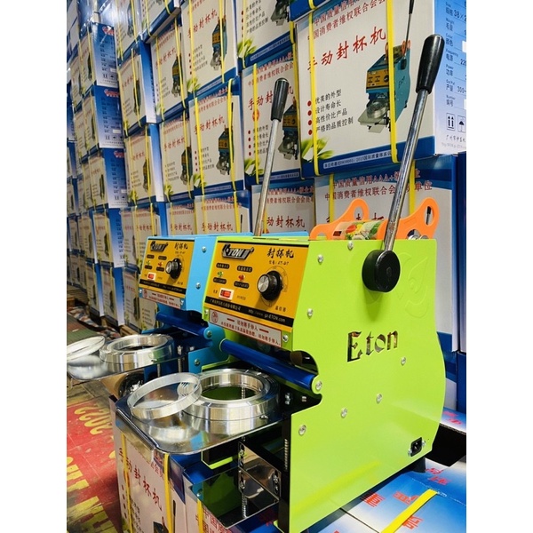 Máy ép ly eton d7