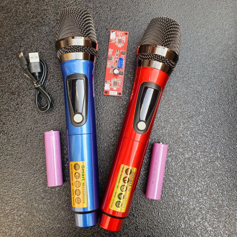 MICRO LOA KÉO PIN SẠC SÓNG UHF SET TẦN SỐ MẪU MỚI NHẤT 2021 MICRO PIN SẠC