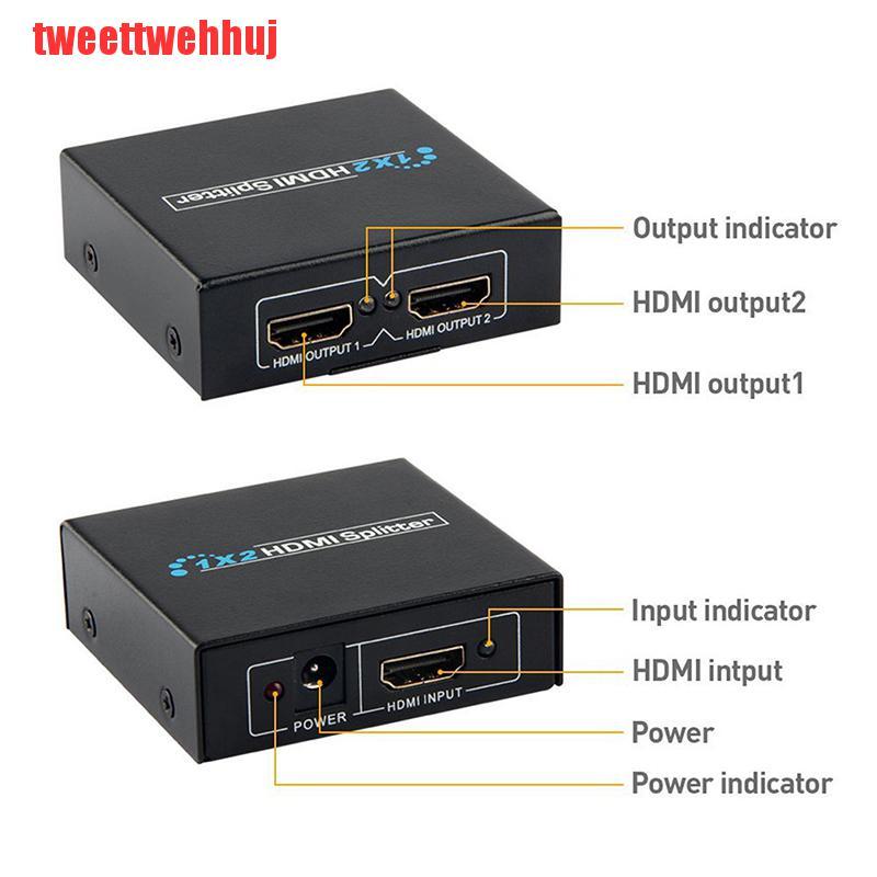 Bộ Chia Cổng Hdmi 1x2 Hdmi V1.4D View 4k 3d 1080p