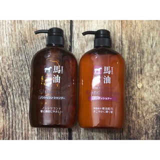 Bộ dầu gội xã mỡ ngựa nhật bản - 600ml