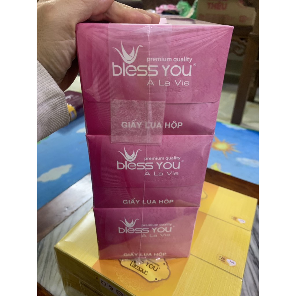 GIẤY LỤA HỘP BLESS YOU À LA VIE 2 LỚP 180 TỜ