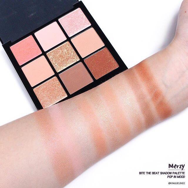 PHẤN MẮT MERZY BITE THE BEAT SHADOW PALETTE POP IN MOOD CHÍNH HÃNG - 9916