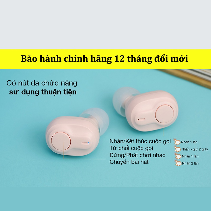 Tai nghe Bluetooth Hydrus TS12BC chính hãng TL7797 BH 12 tháng Noproblemsok