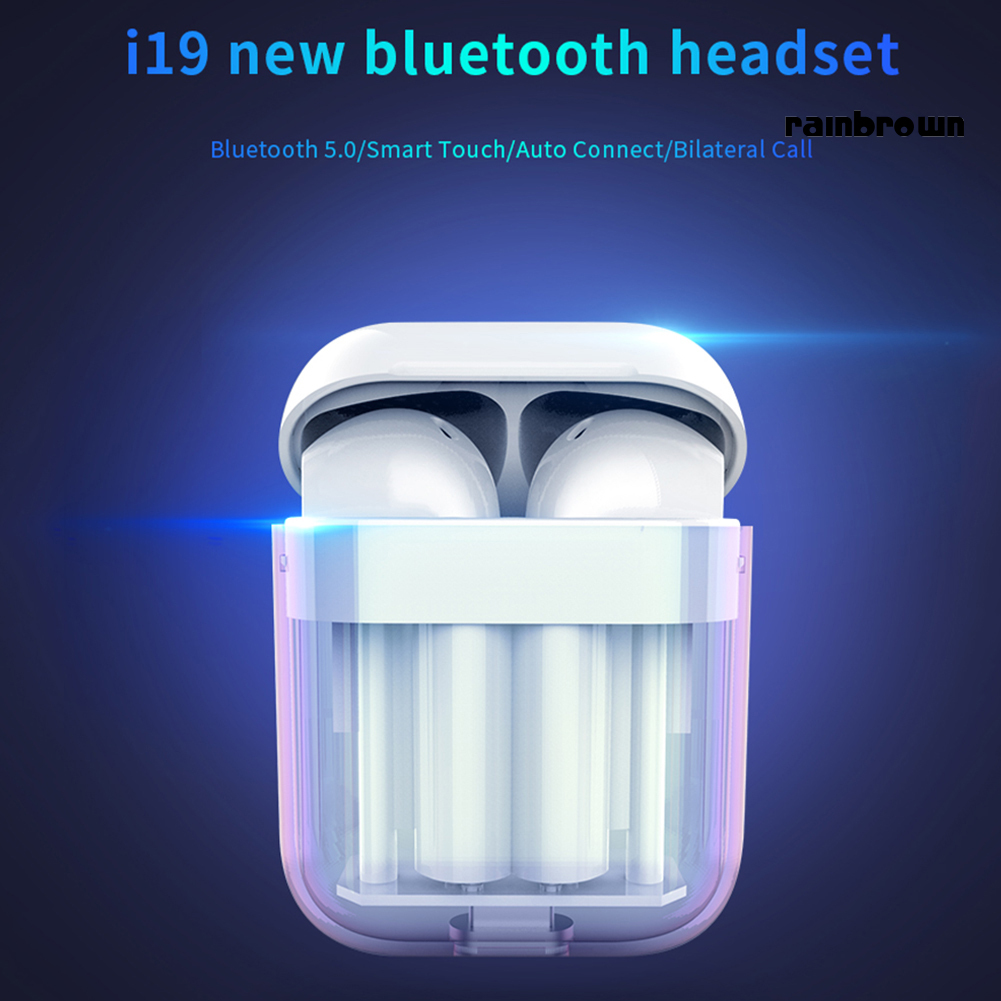 Tai Nghe Bluetooth 5.0 Âm Thanh Hay / Rej / I19