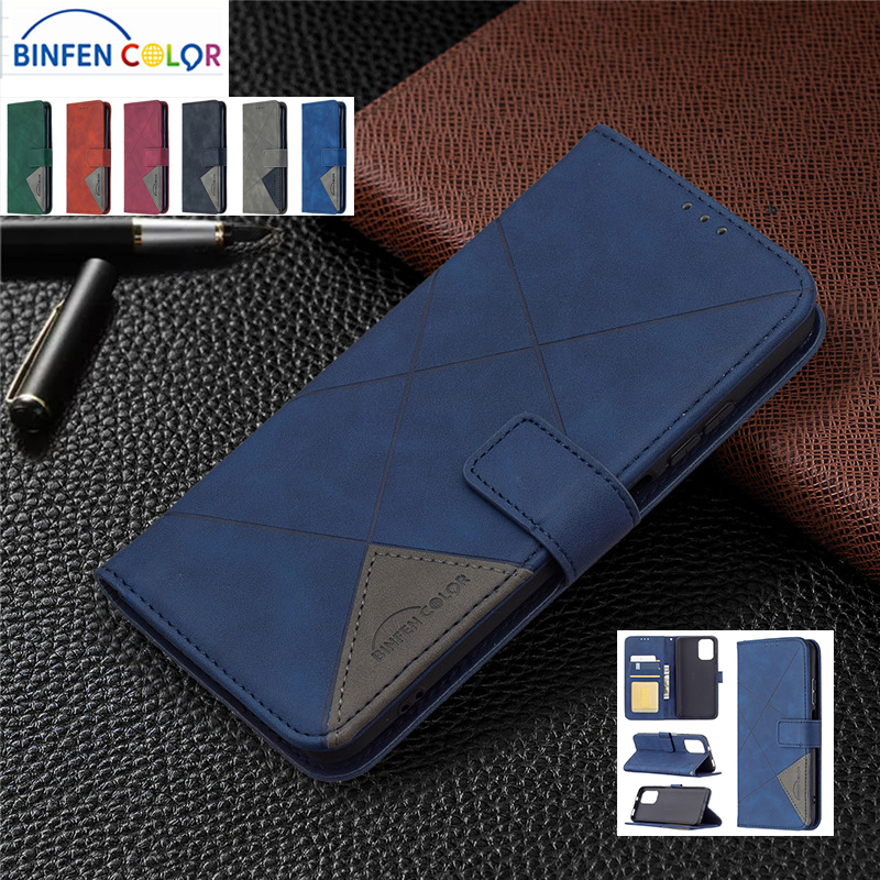 Leather Case Redmi Note 9 Redmi Note 9S Redmi 8 Redmi Note 8T Redmi Note 7  BINFEN Colour Fashion Full Protection Fashion Flip Wallet Buckle Card Cover Magnetic Attraction Soft Cover Casing Phone Case BOX BIN Casing Bracket Protective Shell