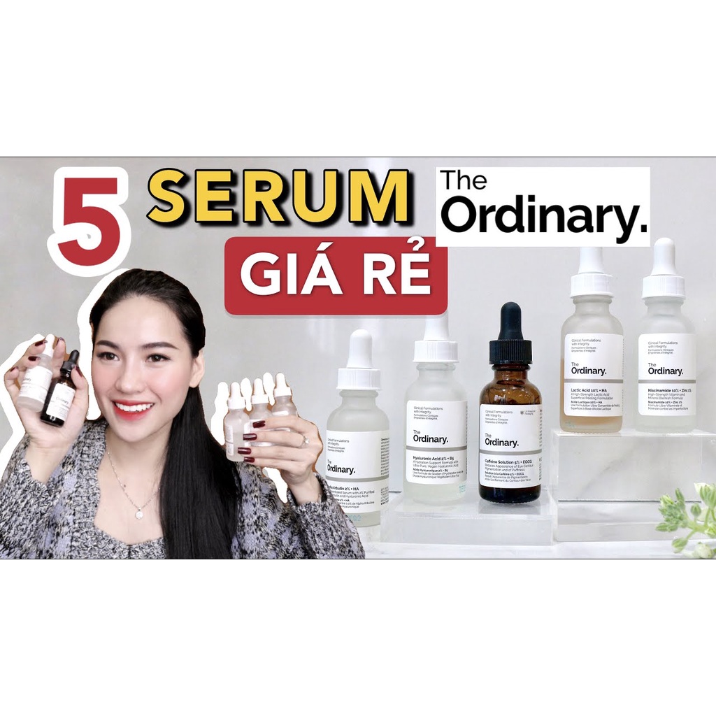 Serum cấp nước phục hồi da The Ordinary Hyaluronic Acid 2% + B5 30ml