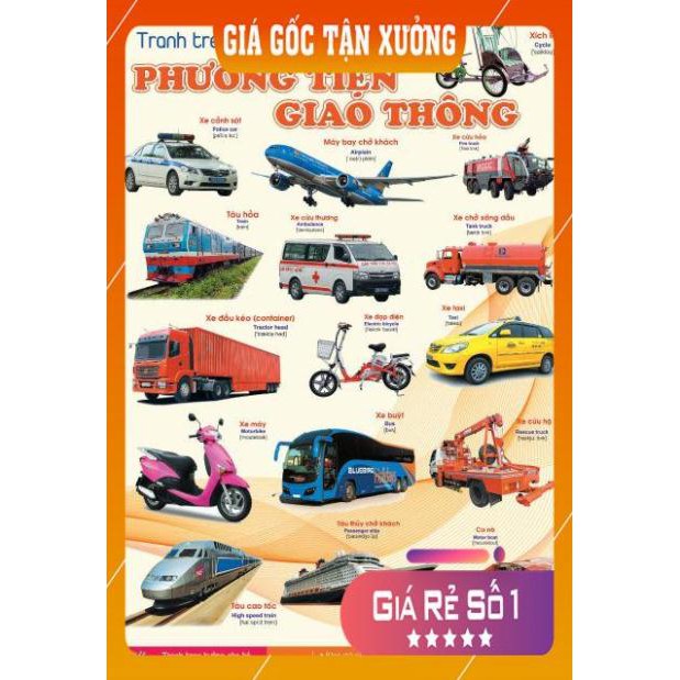 [RẺ VÔ ĐỊCH] Bộ Tranh Treo Tường Về Thế Giới Xung Quanh 14 Chủ Đề