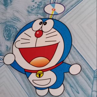 Sticker doremon và chong chóng tre kt 11*12