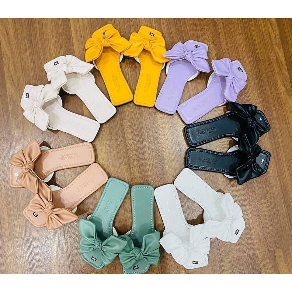 - Dép Nữ Quai Ngang Nơ Đẹp Hot Trend Nữ Tính, Trẻ Trung - Giày Dép Xinh