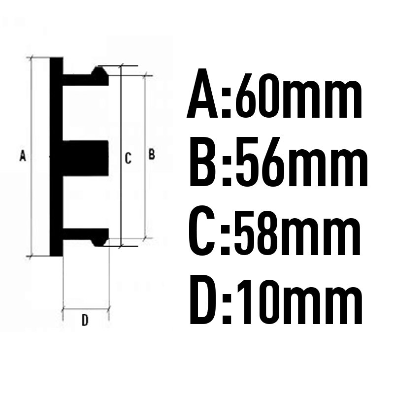 Set 4 nắp cho mâm bánh xe Jaguar Audi Bmw Nissan Toyota Mazda 2020 60mm