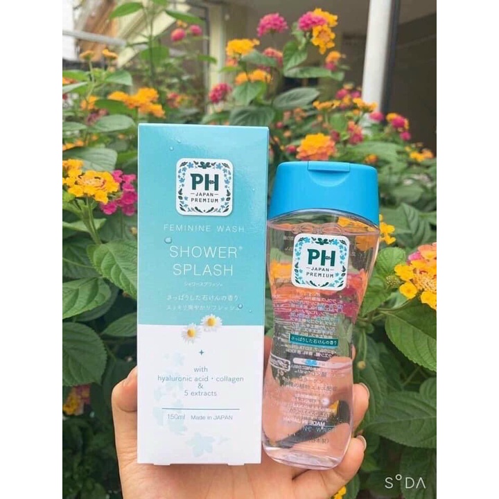 [Có sẵn] Dung Dịch Vệ Sinh Phụ Nữ PH Japan Premium 150ml - Shower Splash