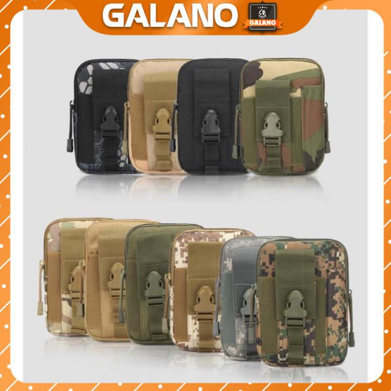 Túi Đeo Hông Nam Nữ GALANO Đa Năng Đựng Điện Thoại Đi Xe Máy, Chạy Bộ EDC Nhiều Ngăn Chống Nước FB-001029