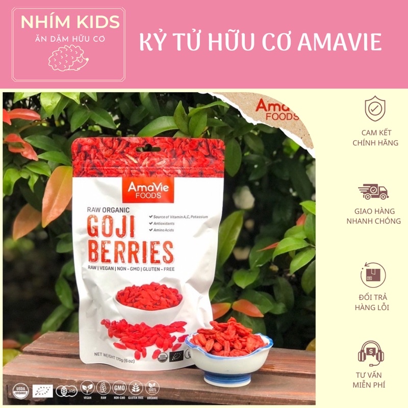 Táo đỏ/Kỷ tử  hữu cơ C'lavie Food