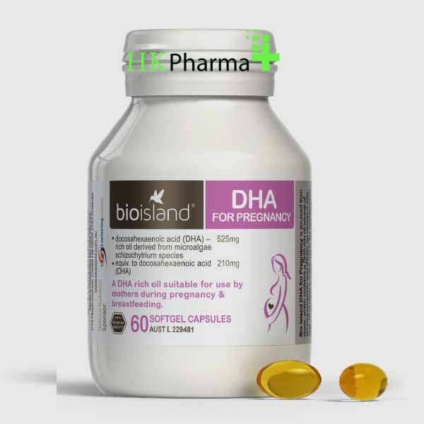 DHA Bầu BioIsland Pregnancy Hộp 60 Viên