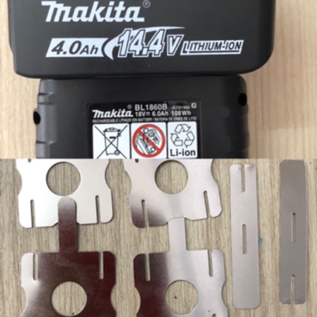 Vỏ pin in Makita 4.0Ah 14.4V đẹp và in sắc nét