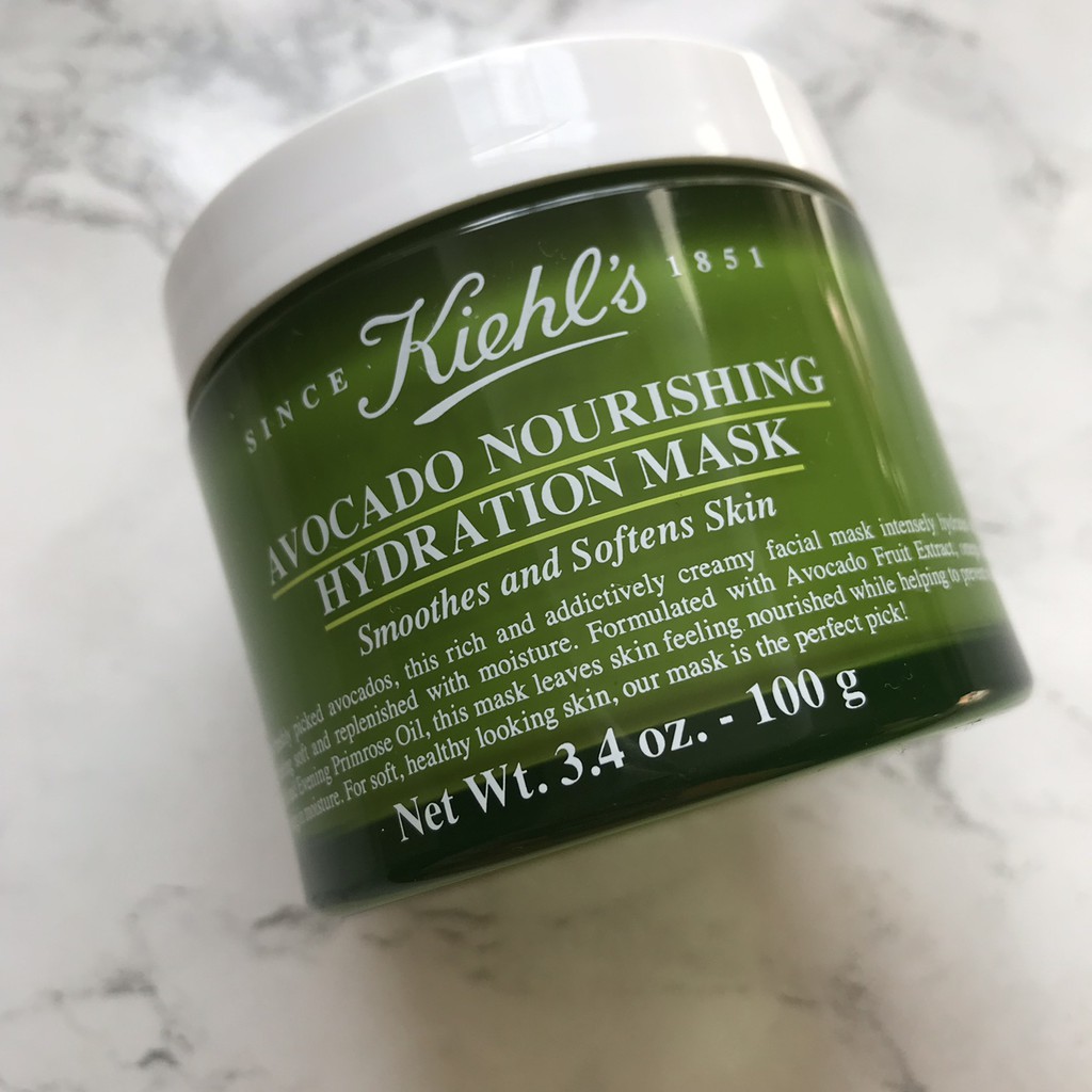 [CÓ HÓA ĐƠN LOTTEDUTYFREE] KIEHL's Mặt nạ bơ KIEHL AVOCADO NOURISHING HYDRATION MASK BƠ