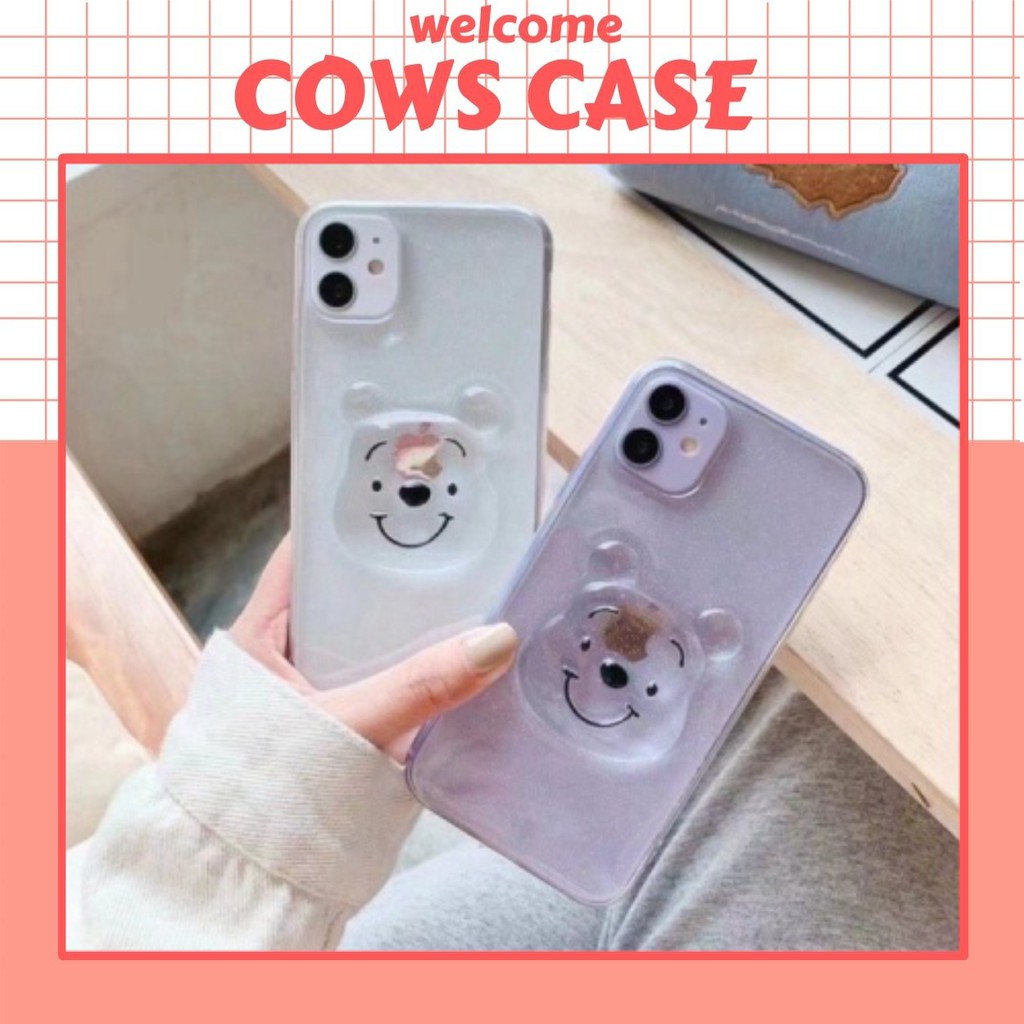 Ốp iphone Gấu Lưng Trong dành cho IphoneXs Max/11/11Pro Max/12Pro/12Pro Max | BigBuy360 - bigbuy360.vn