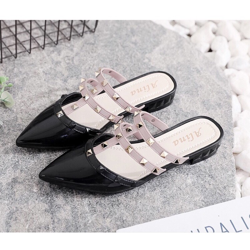 Có Sẵn _ Sục mũi nhọn quai gắn đá lấp lánh sang chảnh | BigBuy360 - bigbuy360.vn