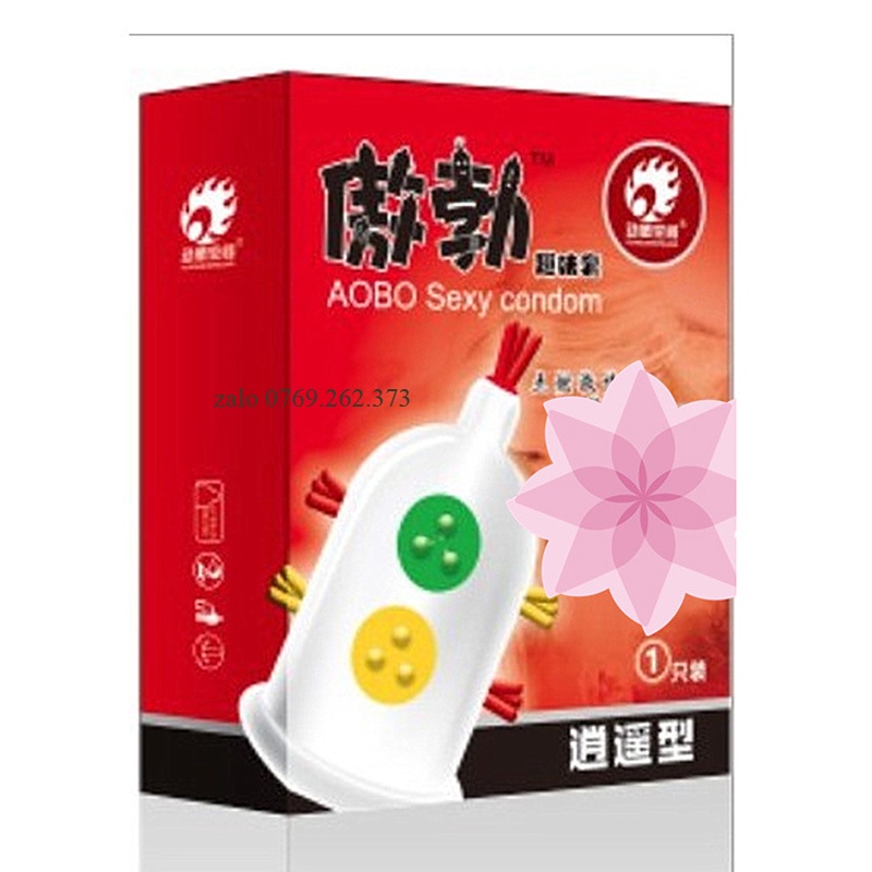 COMBO 4 hộp bao CS.06 dạng an toàn chất liệu cao cấp, có râu, gai cho anh em- giao hàng an toàn