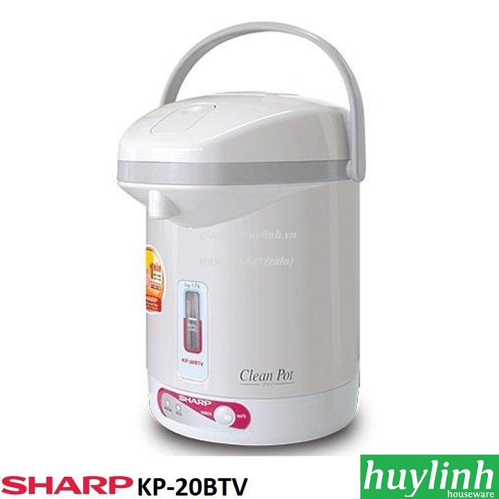 [Mã ELHAMS5 giảm 6% đơn 300K] Bình thủy điện Sharp KP-20BTV- 1.7 lít - Thái Lan