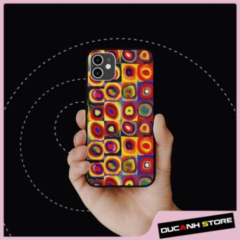 Ốp lưng iphone SAMSUNG hình Kandinsky Vòng Tròn Đầy Màu Sắc chính hãng  cho các dòng iPhone PAP20211056