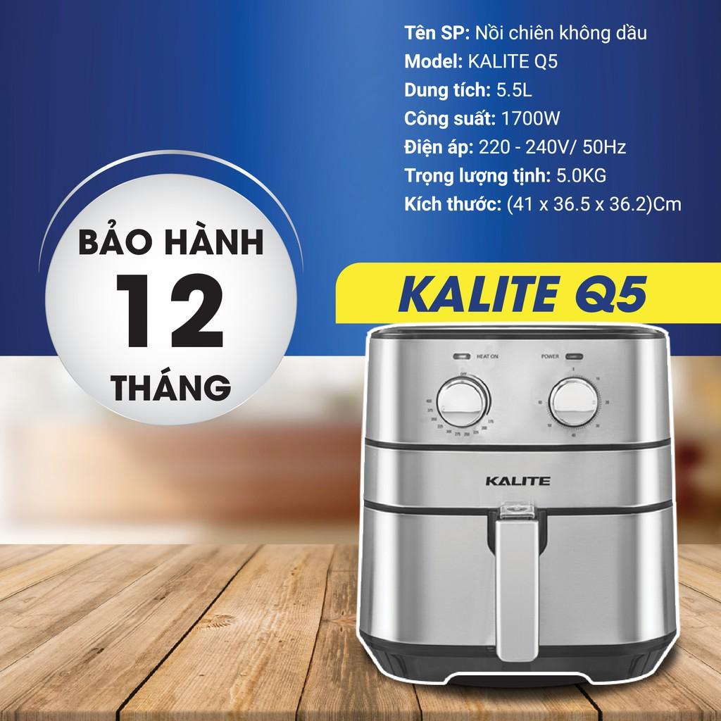 Nồi chiên không dầu KALITE Q5