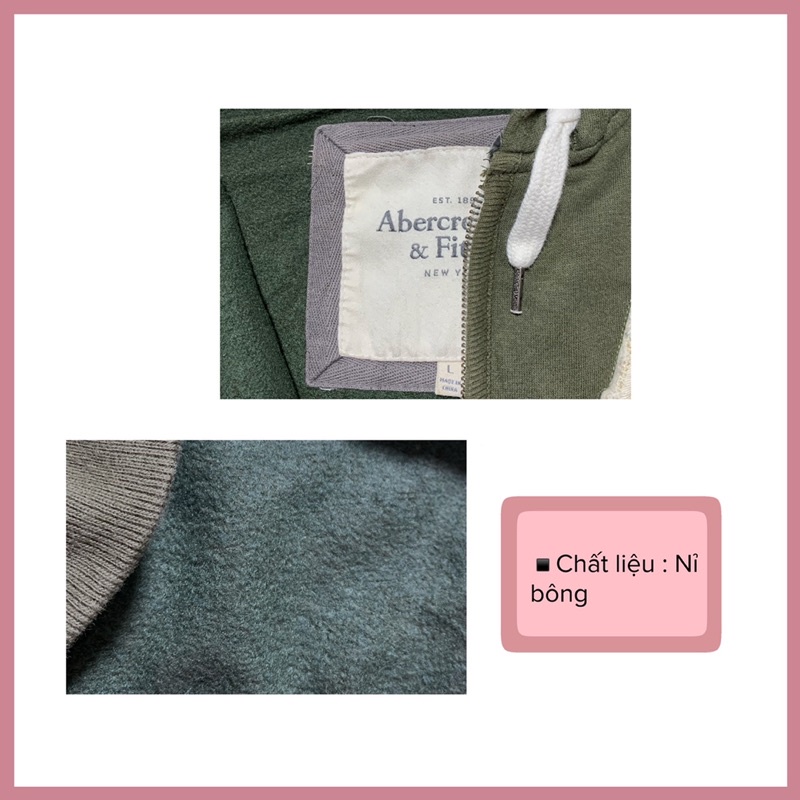 [HIỆU]Áo hoodie 2hand tuyển loại 1 - Khabi Vintage