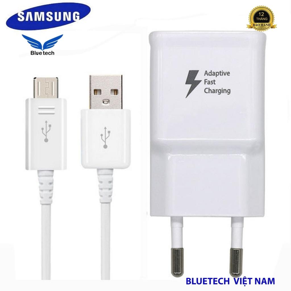 Sạc Nhanh Sam sung 18W, Bộ Sạc Nhanh Sam sung Cổng Micro USB Tương Thích Các Dòng S7/A6/A7/A10/J3/J4/J5/J6/J7/ Bluetech