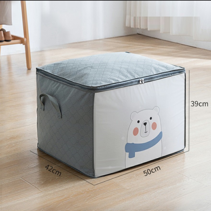 Túi đựng quần áo chăn màn đa năng cỡ lớn chống thấm chắc chắn, nhiều mẫu cute