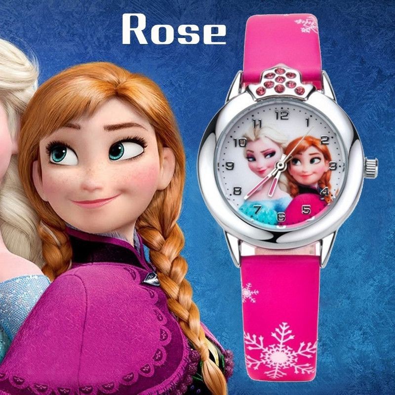 Đồng hồ đeo tay trẻ em hình Frozen