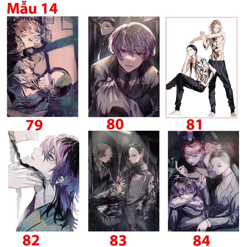 Poster/ tranh dán tường, áp phích anime Tokyo Revengers